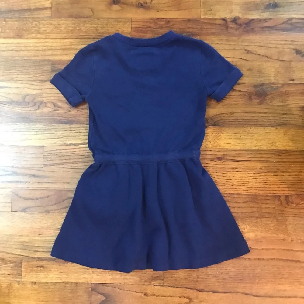 Girls Justice Navy Blue School Uniform Dress w/ Pockets 6 / 7 Small 60% Cotton 4
